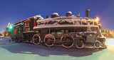 Snow-Capped Steam Locomotive 49071-4