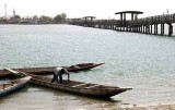 pont par Fadiouth, bridge to Fadiouth, Sénégal