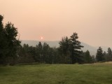 And a Smoky Sunrise in Winthrop