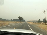 Smoky drive to Harts Pass