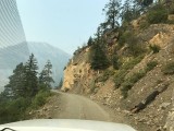 Narrow mountain road