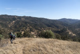 An endless downhill in the backcountry