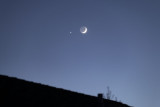 Tonight's Moon and Venus Conjuction