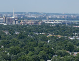 The view of D.C. from the George Washington Masonic National Memorial