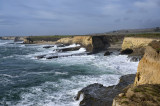 Rough waves and coastline