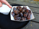 Succulent dates on offer at the kibbutz 26 Oct, 17