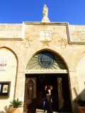 Entrance to the church 28 Oct, 17