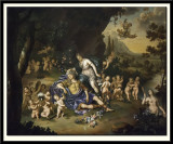 Armida Binding the Sleeping Rinaldo with Flowers, 1709