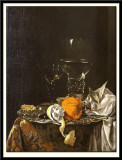 Still Life with Fruit and Wine Glasses on a Silver Plate, 1659-1660