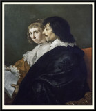 Double Portrait of Constantijn Huygens (1599-1687) and Suzanna van Baerle (1599-1637), 1635