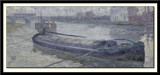 View on the Strop Bridge in Ghent, 1906/07