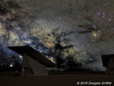 Early Morning Milky Way over  Beckwith Township Solar Structure