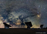 A Different Perspective: Milky Way over a Beckwith Township Solar Site