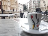 Coffee in the rain