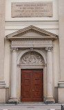 Close up of entrance to the German Cathedral