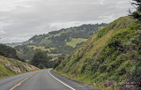 Route 1 along the San Mateo County coast