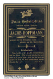 Jacob Hoffman Death Card