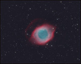 Helix nebula - RGB image