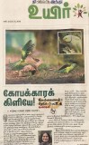 My weekend Column “The Hindu”-Tamil daily