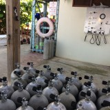Plenty of cylinders ready to dive. / 2017_01_25_Bonaire_iPhone _068.jpg