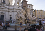 Fountain of Four Rivers Detail