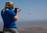 Blimp going by