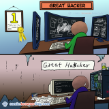 Great Hackers - Jokes about programmers, web development, and web browsers