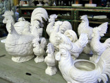 Roosters waiting for their Glaze<br />9257