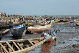 Boats for the Iles de Los depart from here