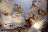Apollos Chariot is surrounded by allegories of the four continents - Europe, Asia, Africa, America