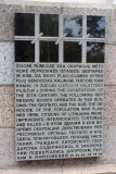 Memorial on the former Gestapo and KGP HQ, Vilnius 