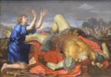 David Receives the Grace of God After the Death of Goliath, 17th C. Italy