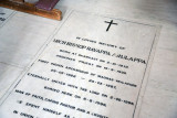 Tomb of the Archbishop Rayappa Arulappa (1912-1996), the first Indian Archbishop of Madras-Mylapore