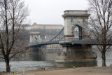 Szchenyi Lnchd - Chain Bridge, Danube River Budapest