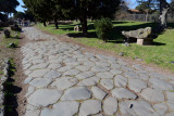 Ancient Roman Road - Viale degli Scavi, Ostia Antica