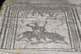 Hunter and Bull Mosaic - Piazzale delle Corporazioni - Forum of the Corporations