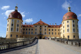 Schlo Moritzburg, south ramp to the main entrance