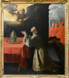 The Prayers of St. Bonaventure concerning the Election of the New Pope, 1628-29, Francisco de Zurbarn