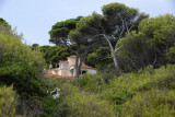 Villa Dorane from the coastal path, Cap dAntibes