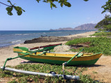 Outrigger on Dili Beach