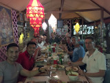 Rainbow Scuba group dinner at Thai Herb