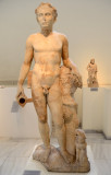 Funerary statue of a youth, ancient Las-Lakonia, 225-250 AD