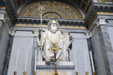 Cappella di San Benedetto with a seated statue of the abbot by Pietro Tenerani