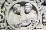 Detail of the Sarcophagus of the Two Testaments