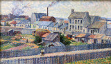 Maximilien Luce, Outskirts of Montmartre, Rue Championnet, 1887