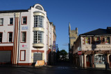Bishop Street looking north up Society Street to the Siege Museum