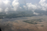 Flooded fields between Siem Reap and Tonle Sap, Cambodia