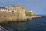 West side of Castle Cornet facing St. Peter Port