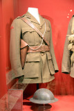 Officers Service Dress Tunic and 1916 steel helmet