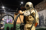 Early diving gear, Maritime Museum, Cornet Castle
